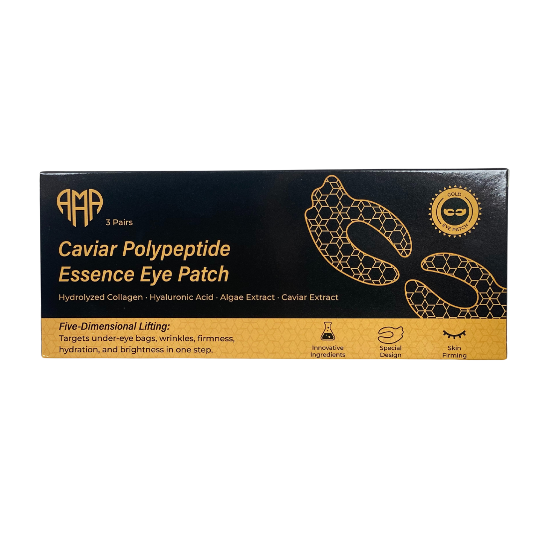 Caviar Polypeptide Essence Eye Patch – Intensive Collagen & Hydration Care (3 pcs)
