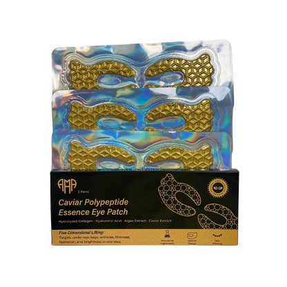 Caviar Polypeptide Essence Eye Patch – Intensive Collagen & Hydration Care (3 pcs)
