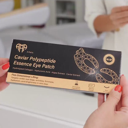 Caviar Polypeptide Essence Eye Patch – Intensive Collagen & Hydration Care (3 pcs)